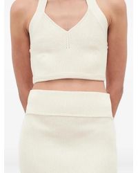 Wardrobe NYC - Top Con Cuello Halter - Lyst