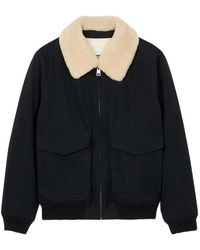 Sandro - Giacca Con Zip - Lyst