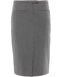 Patrizia Pepe - Midirock Mit Logo-Schild - Lyst