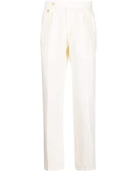 Polo Ralph Lauren - Pleat-detailing Tailored Trousers - Lyst
