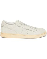 MSGM - Panelled Leather Sneakers - Lyst