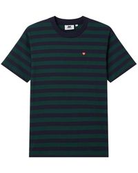 Chocoolate - Striped Heart-Patch T-Shirt - Lyst