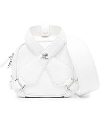 Courreges - Handtasche Mit Drapierten Riemen - Lyst