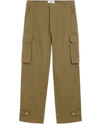 Ami Paris - Pantaloni Con Tasche Cargo - Lyst