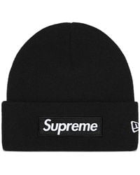 Supreme - X New Era Beanie Mit Logo - Lyst
