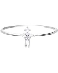 LITTLE ONES PARIS - 18Kt Girl Diamond Ring - Lyst