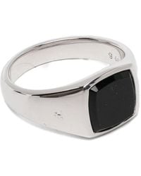 Tom Wood - Kay Ring Mit Onyx - Lyst