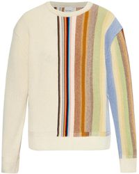 Paul Smith - Maglione Artist Con Dettaglio A Righe - Lyst