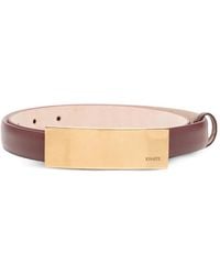 KHAITE - Berlin Leather Belt - Lyst
