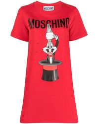 Moschino - Bugs Bunny Print Dress - Lyst