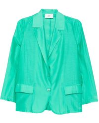 SOLOTRE - Single-Breasted Blazer - Lyst