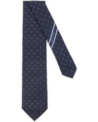 Ferragamo - Gancini-Jacquard Silk Tie - Lyst
