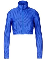 Tessitura Body Couture - 3D-Textured Cropped Top - Lyst