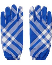 Burberry - Check Gloves - Lyst
