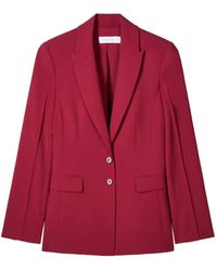 Patrizia Pepe - Button-Fastening Blazer - Lyst