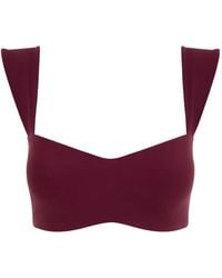 AMADAWEAR - Jaqueline Balconette Bra - Lyst
