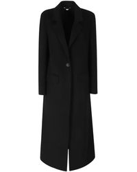 Hevò - Lamiediolimpiadw Single-Breasted Notched-Lapels Coat - Lyst