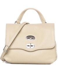 Zanellato - Postina Leren Schoudertas Met Studs - Lyst