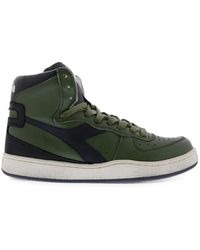 Diadora - Mi Basket Used Sneakers - Lyst