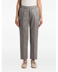 Peserico - Elasticated-Waist Trousers - Lyst