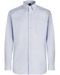 BOGGI - Regular Fit Pinpoint Cotton Shirt - Lyst