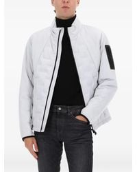 BOSS - Zipped Padded Jacket - Lyst