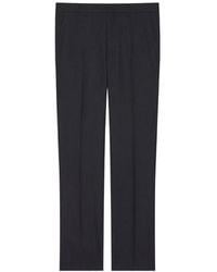Givenchy - Pantalon De Costume Slim Fit À Rayures En Laine Et Mohair - Lyst
