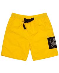 Sinclair - Mesh-Pocket Belted Shorts - Lyst