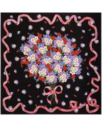 Dolce & Gabbana - Foulard A Fiori - Lyst