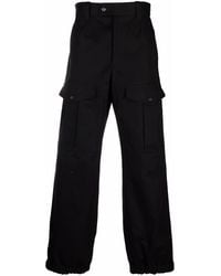 McQueen - Katoenen Broek Met Klepzakken - Lyst