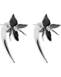 Shaun Leane - Diamond Talon-Orchid Earrings - Lyst