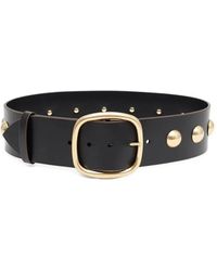 Chloé - Midnight Studded Buckle Belt - Lyst