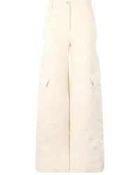 Roberto Cavalli - Zebra-Jacquard Cargo Trousers - Lyst