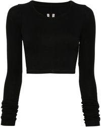 Rick Owens - Cropped T-Shirt - Lyst
