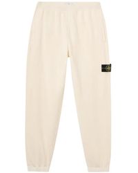 Stone Island - 6200002 Organic Cotton Fleece Joggers - Lyst