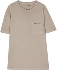 PAIGE - Patch-pocket Cotton T-shirt - Lyst