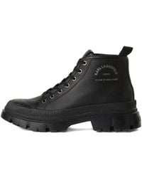 KARL LAGERFELD - Trekka Maison Boots - Lyst
