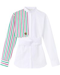D'Estree - Hans Striped Cotton Shirt - Lyst