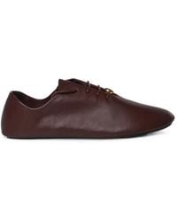 Loewe - Pebble Soft Lace-Up - Lyst