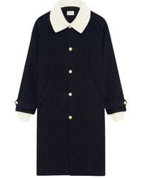 Drole de Monsieur - Le Manteau Mantel mit Nadelstreifen - Lyst
