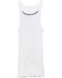 Chrome Hearts - Scroll Logo Tank Top - Lyst