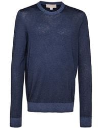 120% Lino - Langärmeliger Pullover - Lyst
