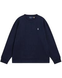 Polo Ralph Lauren - Logo-Embroidered Drop-Shoulder Sweatshirt - Lyst