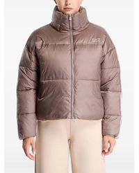 EA7 - Natural Ventus7 Padded Bomber Jacket - Lyst
