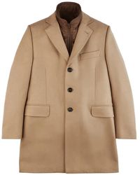 Fay - Abrigo Con Botones - Lyst
