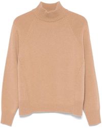 Peserico - High-Neck Sweater - Lyst