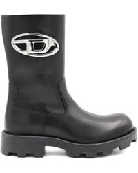 DIESEL - D-Hammer Motorcycle Boots - Lyst