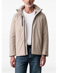 Lindbergh - Logo-Print Hooded Jacket - Lyst
