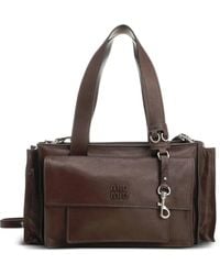 Miu Miu - Sac Cabas Utilitaire En Cuir - Lyst