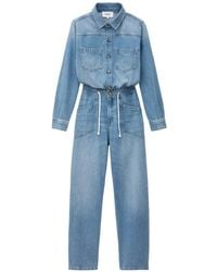 Ba&sh - Myrella Button Pocket Jumpsuit - Lyst